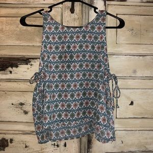 sadie and sage patterned shirt (tank top)